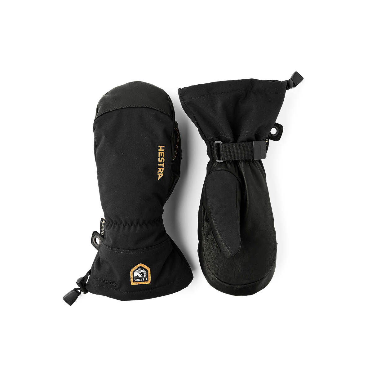 スキー HESTRA LEATHER GORE-TEX MITT 7 BLK Army Leather Gore-Tex - mitt – Hestra Gloves