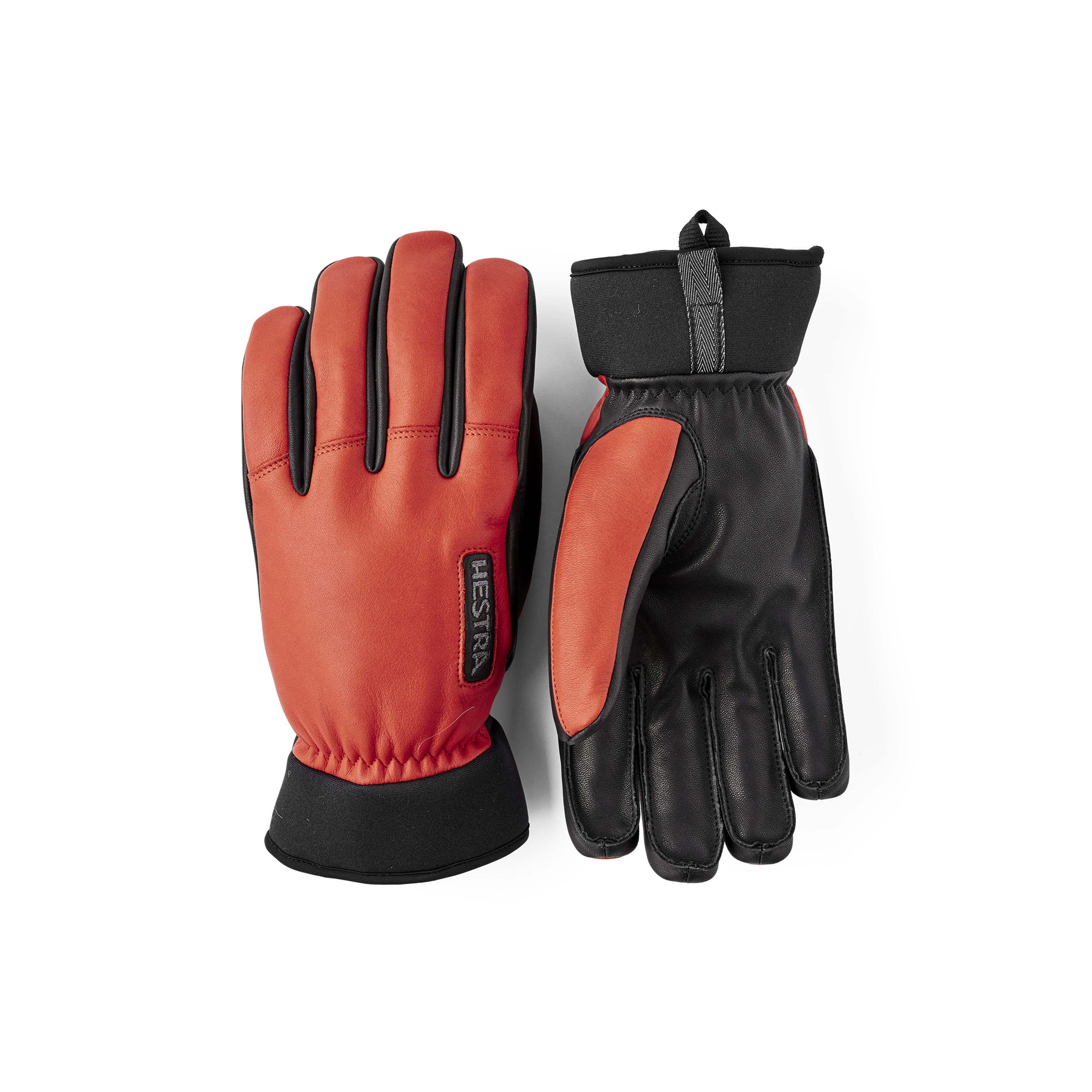 Army Leather Wool Terry - 5 finger